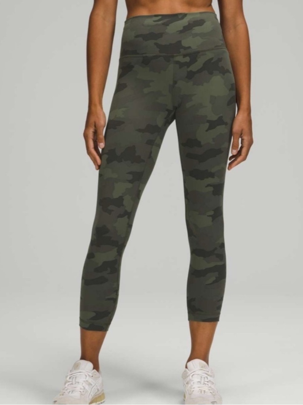 Lululemon Wunder Train High-Rise Crop 23" Heritage 365 Camo 4